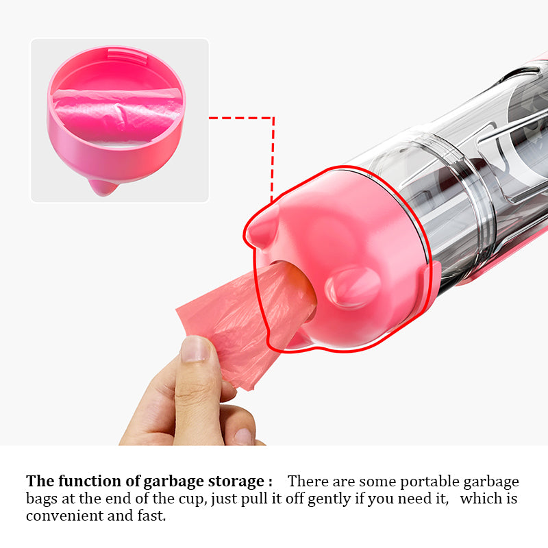 Pet Multi-Functional Water Bottle