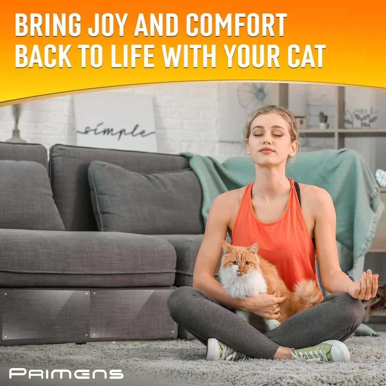 Heavy Duty Cat Scratch Deterrent Furniture Protectors for Sofa Clear 20 Sheets - Petopia
