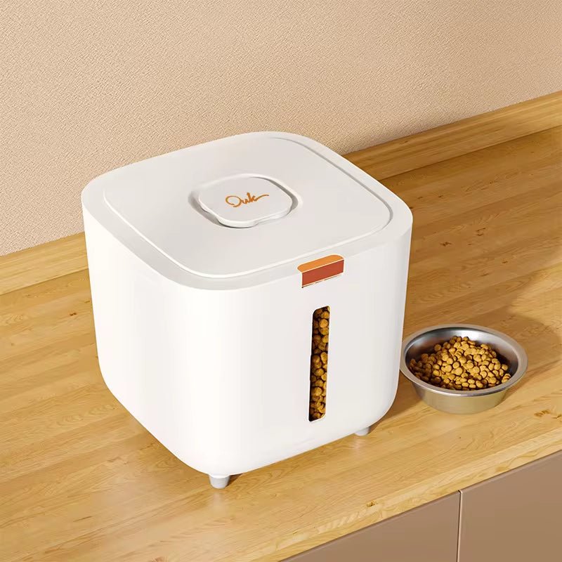 Large Airtight Pet Food Storage Barrel - Spill - Proof & Odor Locking Design by Petopia - Petopia