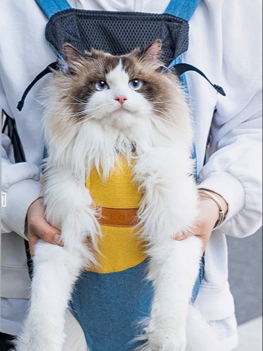 Portable Cat Backpack with Shoulder Strap - Petopia