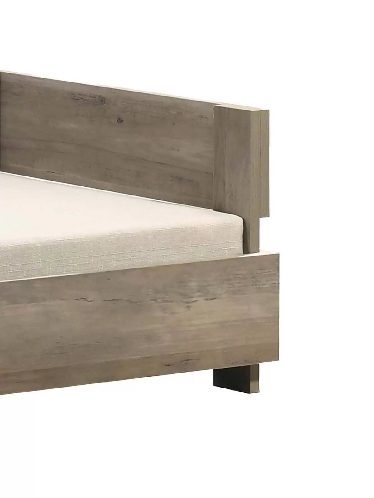 Rustic Grey 36" Wide Modern Comfy Pet Bed with Cushion - Petopia
