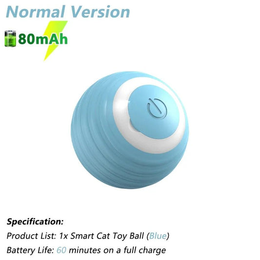 Cat Interactive Ball – Smart Electric Rolling Toy for Active Play - Petopia