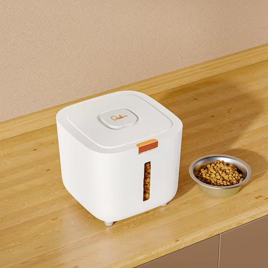 Large Airtight Pet Food Storage Barrel - Spill - Proof & Odor Locking Design by Petopia - Petopia