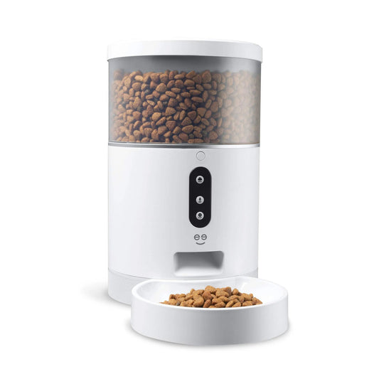 PetConnect Automatic Pet Feeder for Dogs and Cats with 4L Capacity & Wi - Fi Control - Petopia