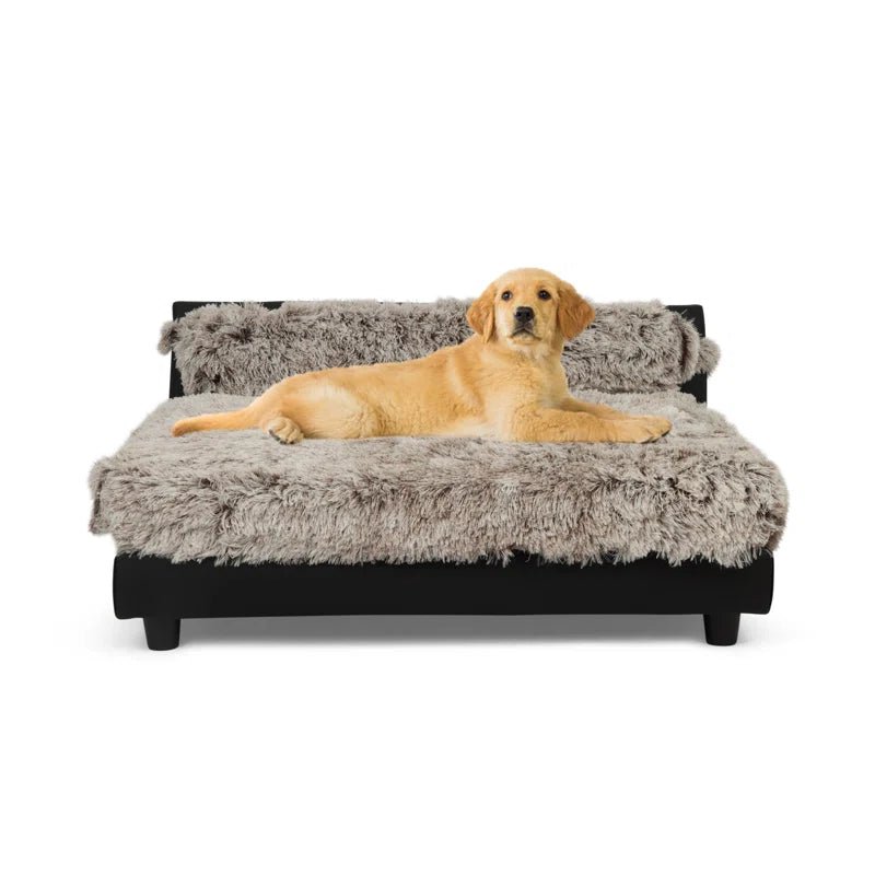 Soho Orthopedic Faux Leather Pet Bed - Petopia