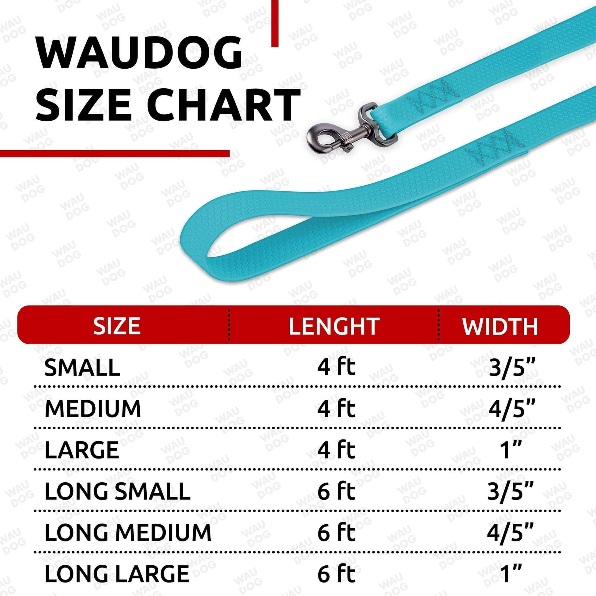 Waterproof Dog Leash 6 Ft anti Slip Dog Leash for Medium Small Dogs Glow Dark - Petopia