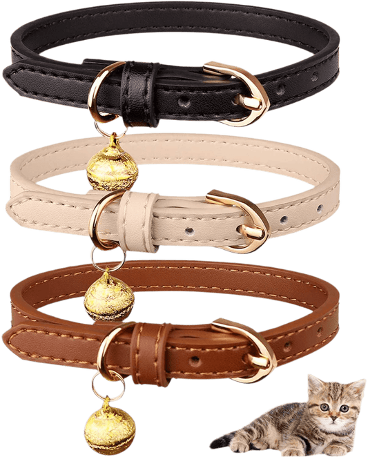 Whisker Wear – Adjustable Comfortable Cat Collar | Breakaway Safety Collar for Cats & Kittens - Petopia